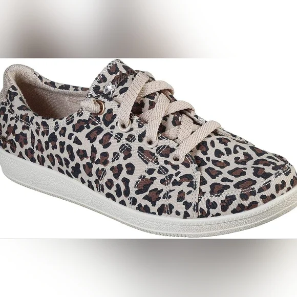 BNIB Skechers Active Womens 9 Leopard Cheetah Sneakers Cool Foam Comfort Nwt - Picture 2 of 4